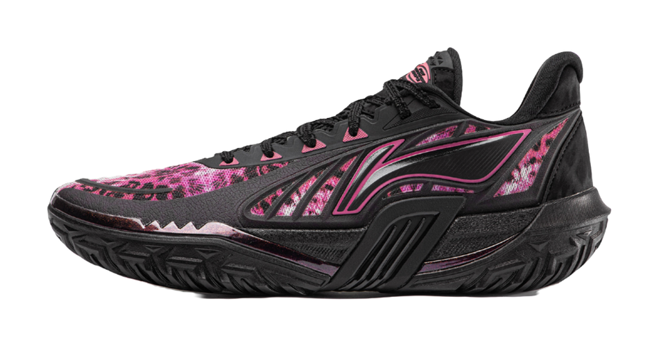 Li-Ning Jie Ao 3 V2 "Black Panther" ABFW007-8 - Outdoor Basketball Shoe Unisex Black Green