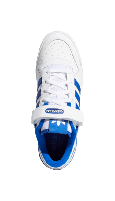Adidas Originals Forum Low White/Royal sneakers  vjsneaker.com
