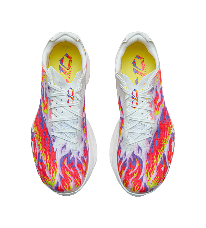 Anta C10 2 "Samadhi True Fire" 112625576-3 - Carbon Plate Running Shoe Unisex White Red Purple