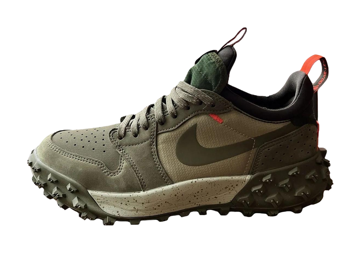 Jordan Air Jordan 1 Low top Running Shoes Mens Olive Green  vjsneaker.com