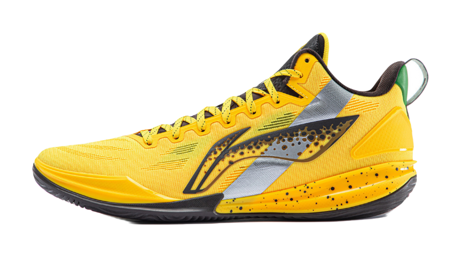 Li-Ning Liren 7 "Banana Belt" ABAW043-4 - Low Basketball Shoe Unisex Fluorescent Mango Yellow