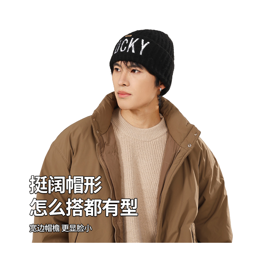 Peak Lucky Beanie Hat for Men and Women  vjsneaker.com