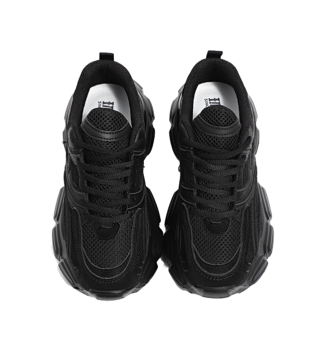 HUANQIU Cushioning, Slip Resistant, Abrasion Resistant, Breathable, Balance Low top Chunky Sneakers Women's 