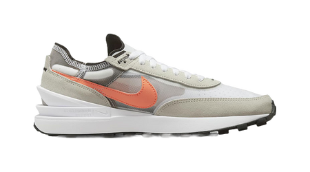 Nike Waffle One White Orange Trace  vjsneaker.com
