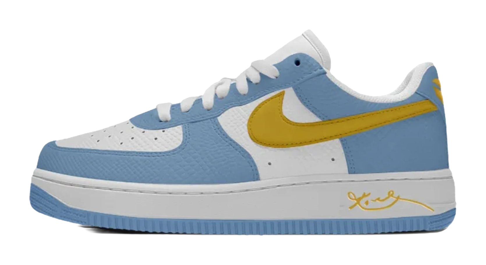 Nike Air Force 1 Low top Skateboard Shoes Mens Blue  vjsneaker.com