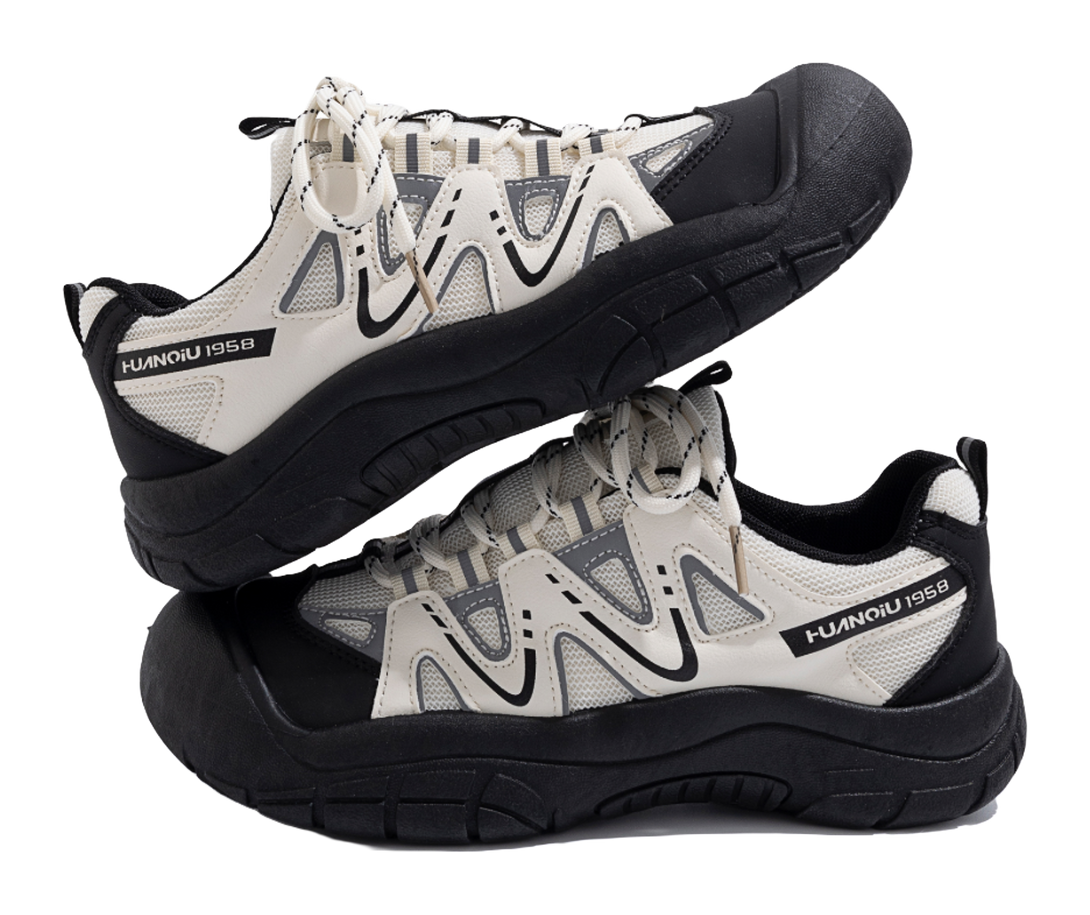 HUANQIU Breathable Coverage, Lightweight, Height Increasing Low top Chunky Sneakers Unisex 