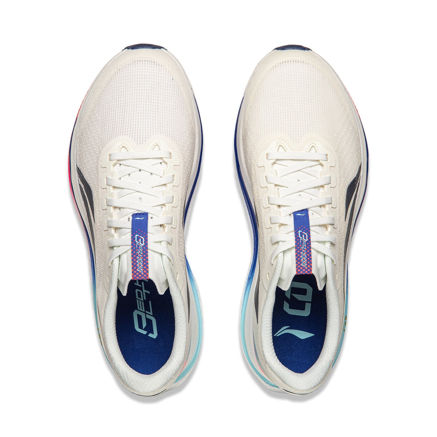 Li-Ning レッドヘア 9 ウルトラ シャンパンホワイト ARPW007-16