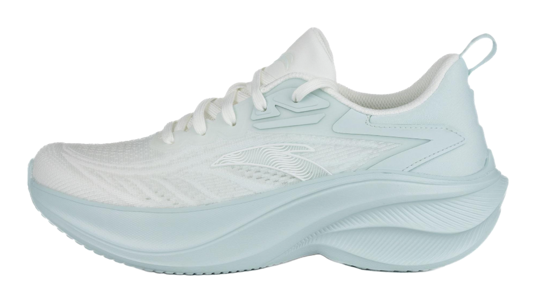 Anta Leaf 1.0 Anti-Slip And Wear-Resistant Breathable Low-Top Casual Running Shoes Women's Blue 