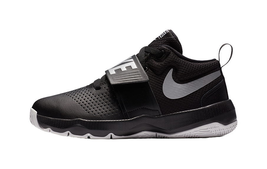 Nike Team Hustle D 8 Black GS  vjsneaker.com