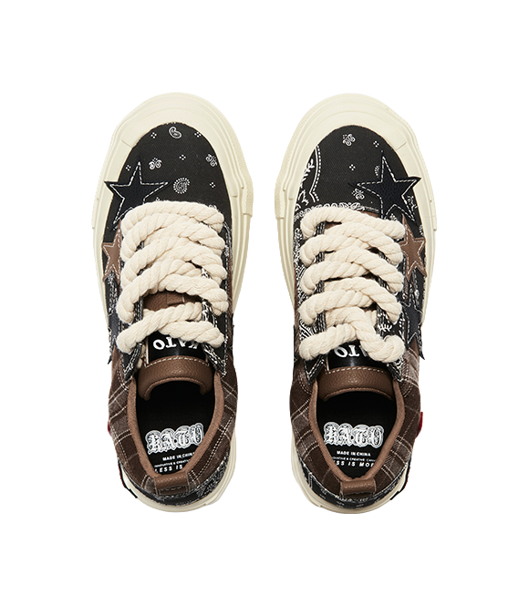 KAALIXTO Skateboarding Canvas Low 'Paisley' 