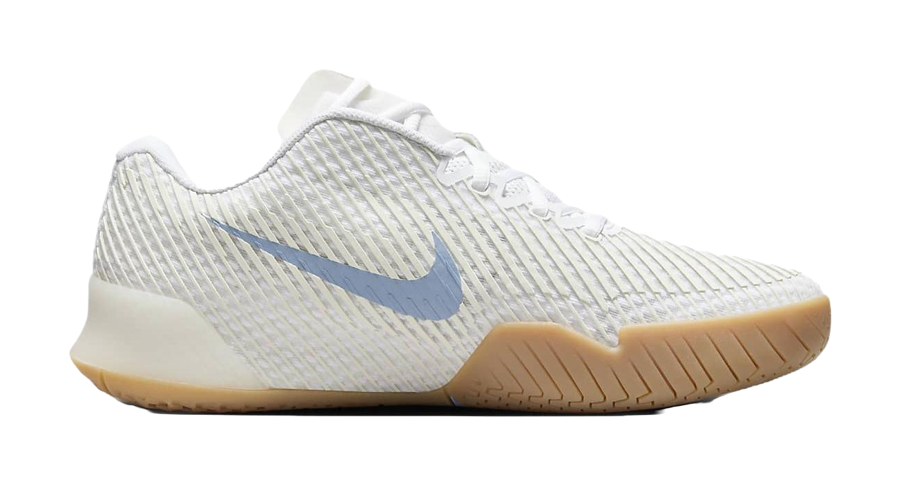 Nike Court Air Zoom Vapor 11 White Light Blue Womens  vjsneaker.com