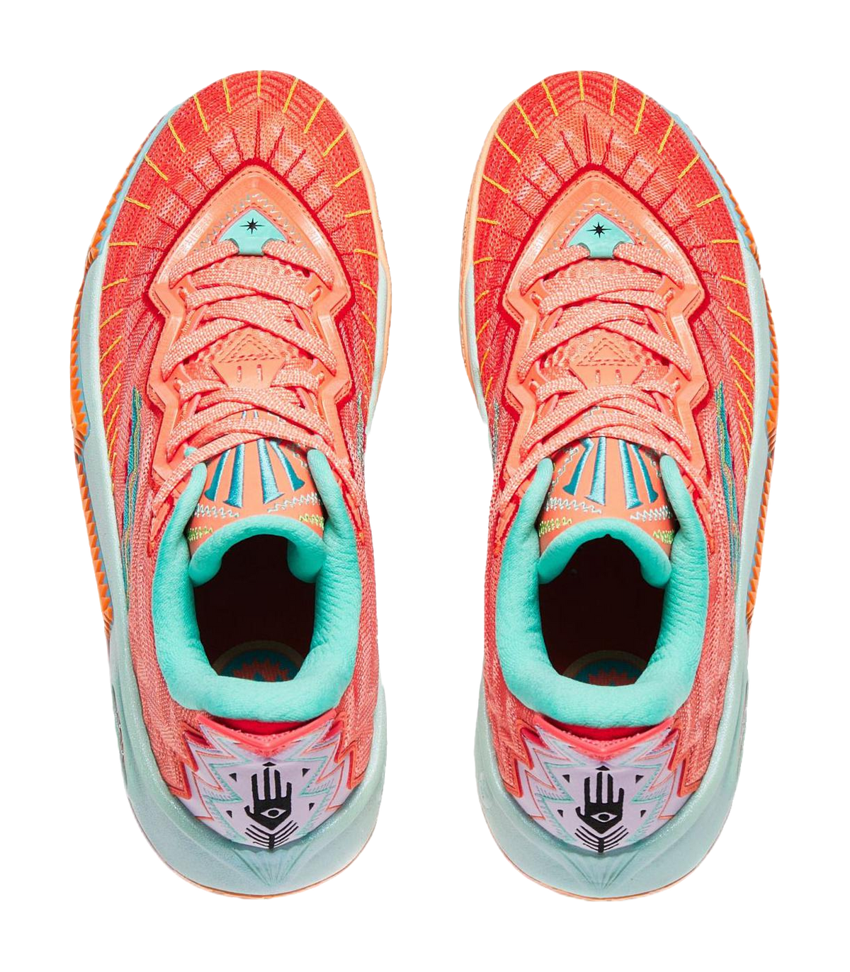 Anta KAI 2 "Sun" 112531111S-6 - Kyrie Irving Basketball Shoe Unisex Orange Blue