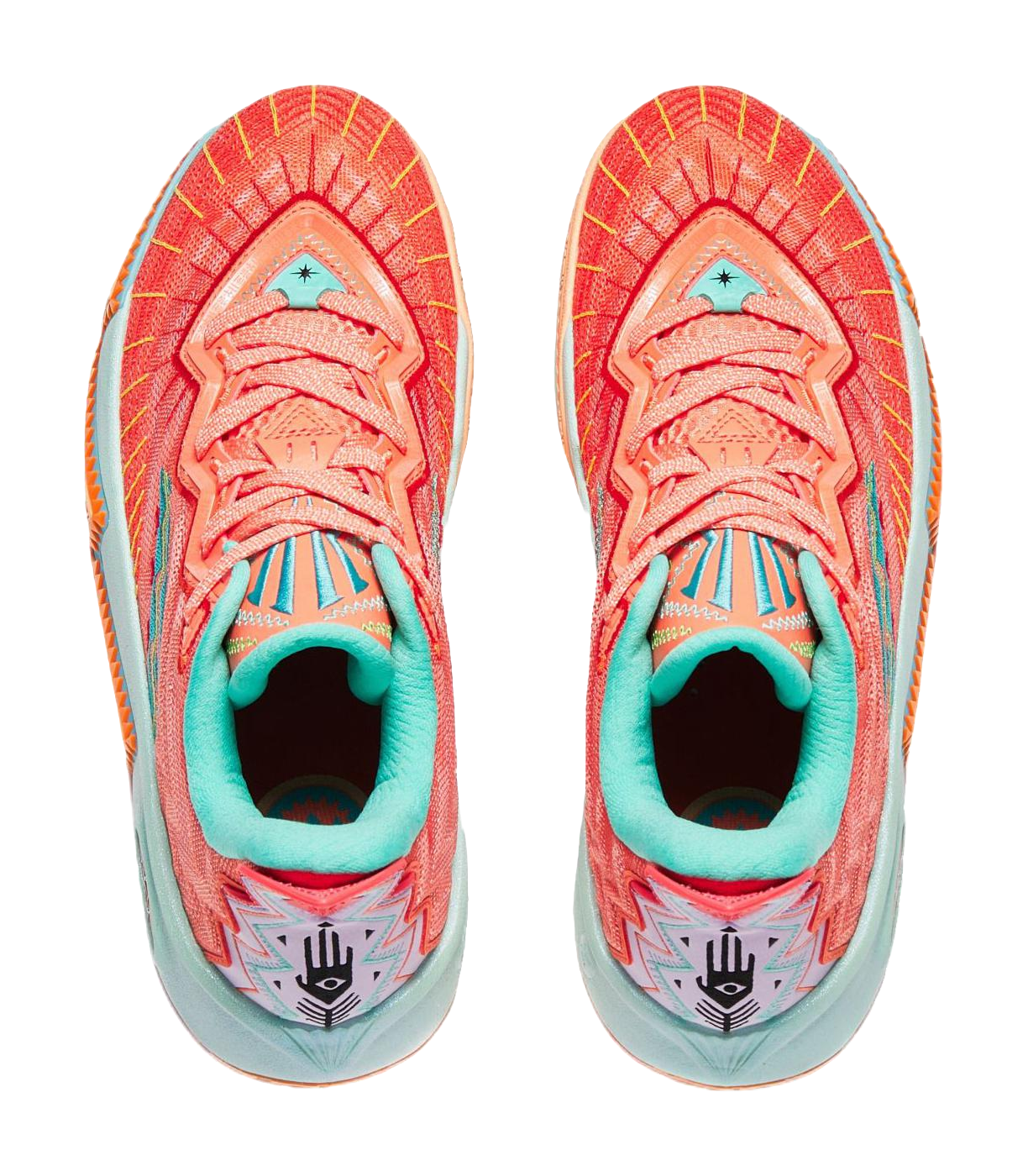 Anta KAI 2 "Sun" 112531111S-6 - Kyrie Irving Basketball Shoe Unisex Orange Blue