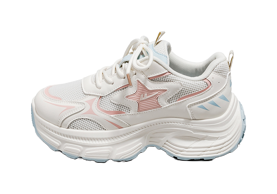 Warrior Low top Chunky Sneakers Women's Silver 