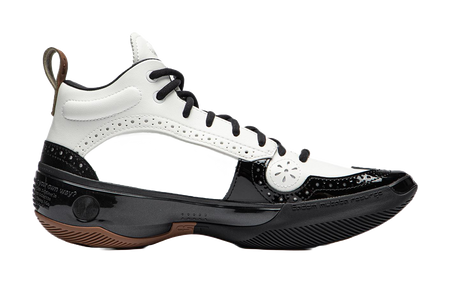 LiNing WOW 10 Gentleman Mid top Basketball Shoes Mens Black White  VJSNEAKER