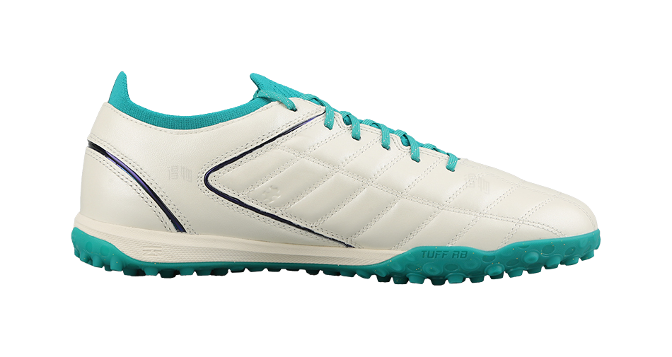 Li-Ning Yu 3 Pro "White Green" YSTV035-1 - K-Leather TF Soccer Cleat Unisex