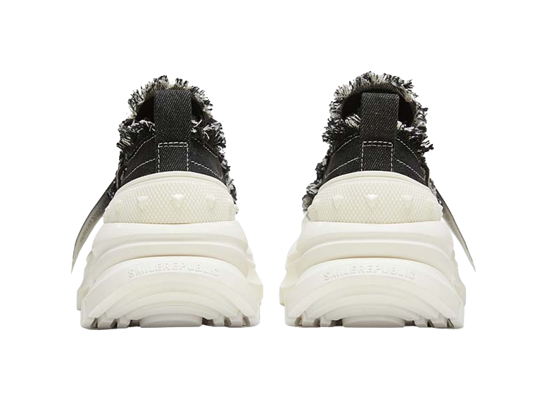 SMILEREPUBLIC Anti Slip And Wear Resistant Height Increasing Low Top Chunky Sneakers Unisex 