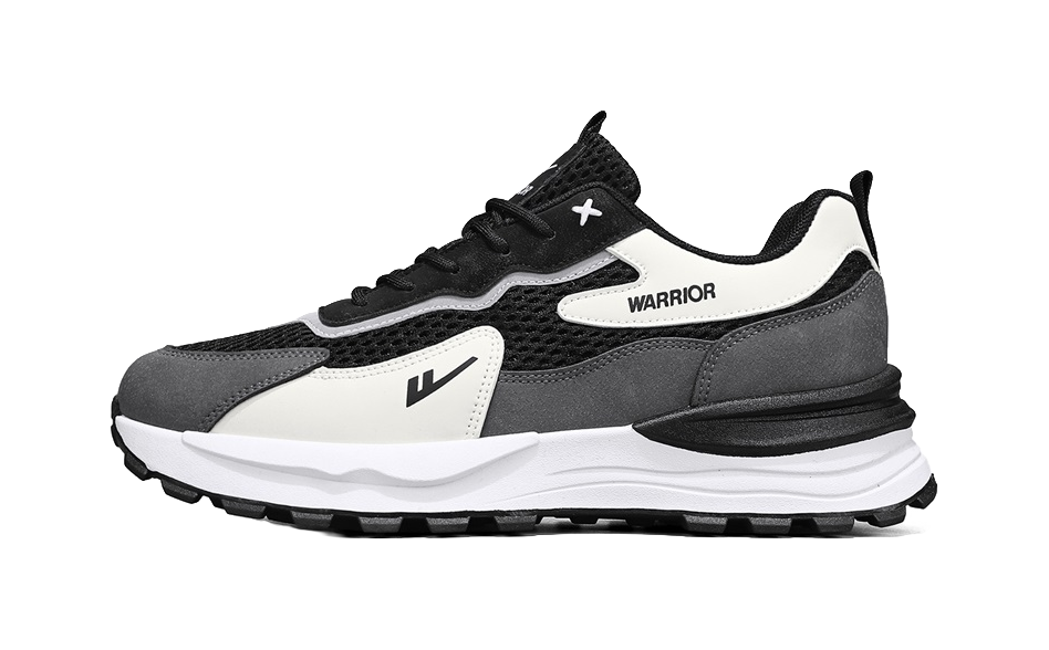 Warrior Cushioning, Slip Resistant, Abrasion Resistant, Lightweight, Height Increasing Low top Casual Shoes Mens  VJSNEAKER