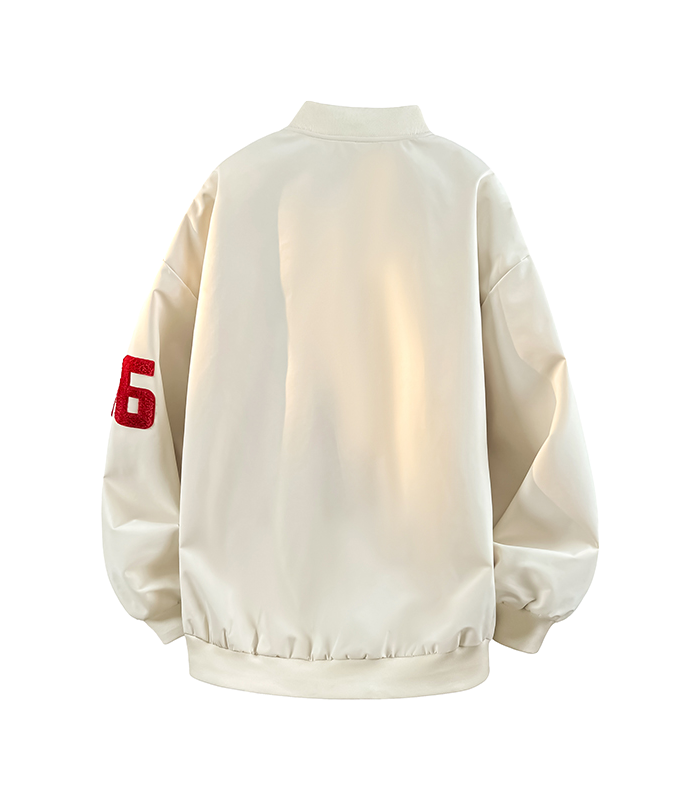 Warrior Revival Tide Cloud Sail Series Autumn and Winter Versatile Digital Loose Casual Plus Cotton Thick Long Sleeve Cotton Jacket Cotton Coat Baseball Jacket Unisex  vjsneaker.com