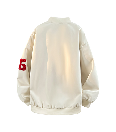 Warrior Revival Tide Cloud Sail Series Autumn and Winter Versatile Digital Loose Casual Plus Cotton Thick Long Sleeve Cotton Jacket Cotton Coat Baseball Jacket Unisex  vjsneaker.com