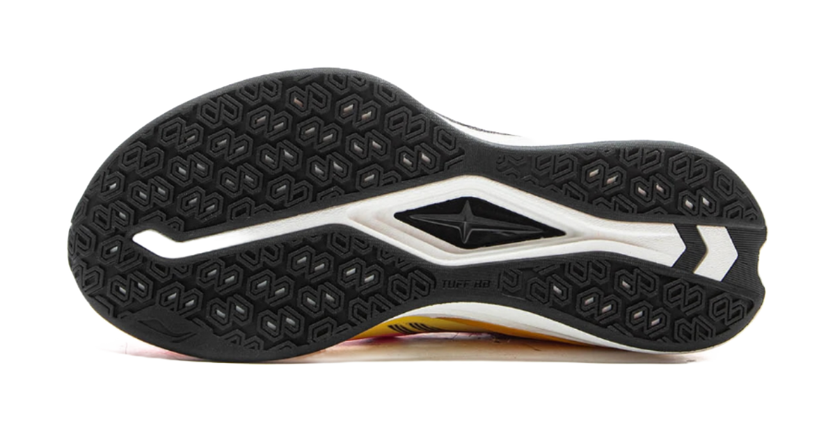 Li Ning Children's Red Rabbit 8 PRO PU (Polyurethane) Fabric YOUNG Fashionable and Versatile Children's Running Shoes Fluorescent Rose Powder/Lemon Yellow Children's Edition  VJSNEAKER