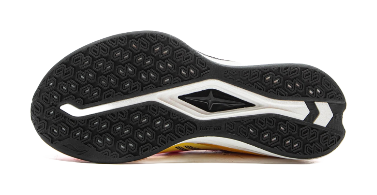 Li Ning Children's Red Rabbit 8 PRO PU (Polyurethane) Fabric YOUNG Fashionable and Versatile Children's Running Shoes Fluorescent Rose Powder/Lemon Yellow Children's Edition  VJSNEAKER