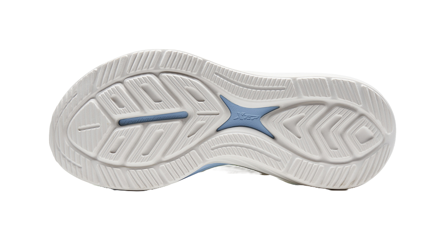 XTEP Cloud DC Cushioned Slip Resistant Abrasion Resistant Low Top Casual Running Shoes Men's Neon Pink Green 