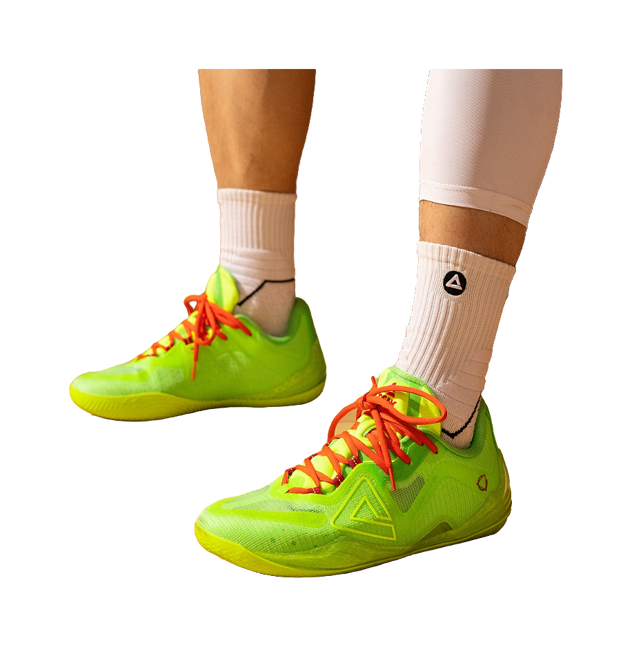 PEAK Low top Basketball Shoes Mens Shimmery Green  VJsneaker
