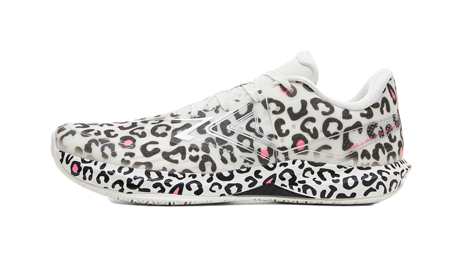 PEAK TaiChi Qing Ling Light Spirit 4.0 "Snow Leopard" DA2630041 - Basketball Shoe Unisex White Black Pink
