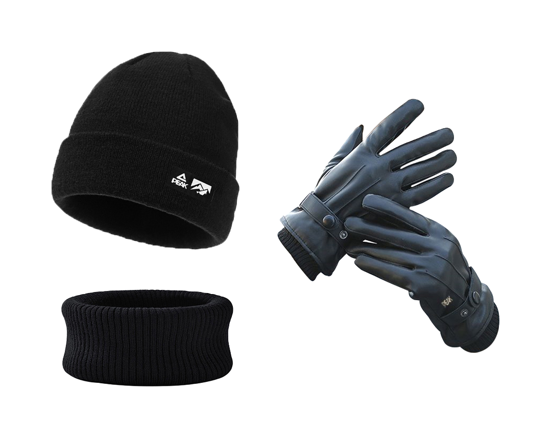 Pick RIGHT series autumn and winter, with thickened velvet lining, warm and windproof locking, suitable for cycling sports without tying the head. Polyester (polyester fiber) wool cap for both men and women, suitable for couples  VJSNEAKER