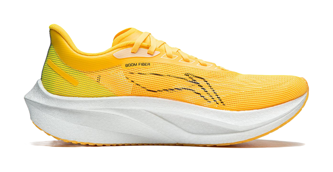 LINING Feidian 4 Challenger Running Shoes Men's Low top Yellow 