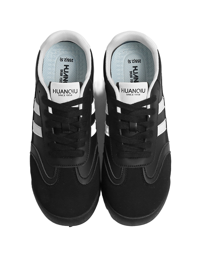 HUANQIU Slip Resistant Cushioning Abrasion Resistant Breathable Low top Skateboard Shoes Men's 