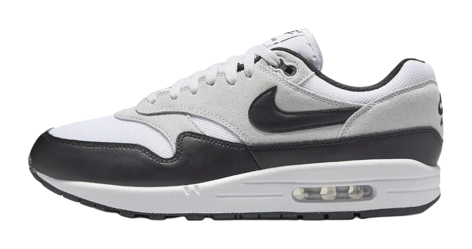 Nike Air Max 1 Essential White Pure Platinum Black  VJSNEAKER