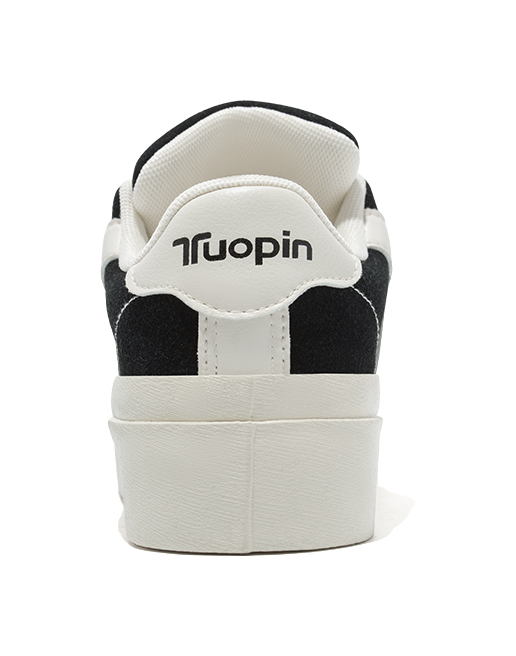 TUOPIN Pie Shoes Couple's Shell Head Slip Resistant And Breathable Low top Skateboard Shoes Unisex 
