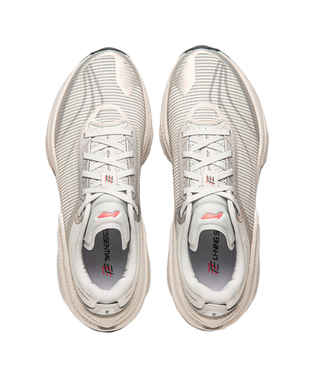 Li Ning Shadow 3 Essential Cushioning Support Rebound Low top Training Racing Running Shoes Mens Gray Black  VJsneaker