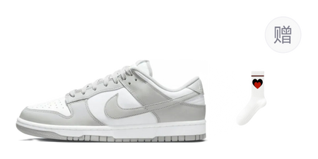 Nike Dunk Low Grey Fog Mens  VJSNEAKER