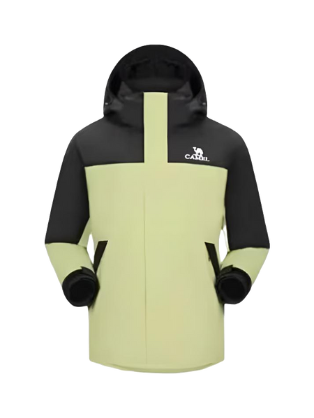 CAMEL Hiking Outdoor Adventure Waterproof, Windproof, Breathable, Abrasion Resistant, Thermal Windbreaker Jacket Unisex  vjsneaker.com