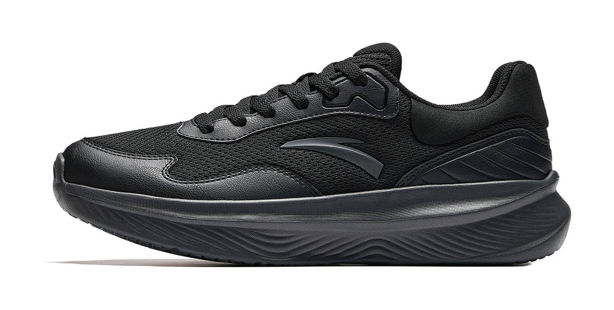 Anta Heavenly Low top Training Athletic Shoes Unisex Basic Black  VJSNEAKER