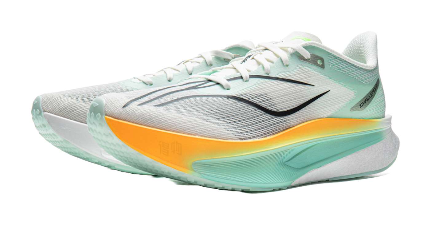 Li-Ning Feidian 6 Challenger "White Green" ARMW003-4 - Running Shoe Unisex White Green