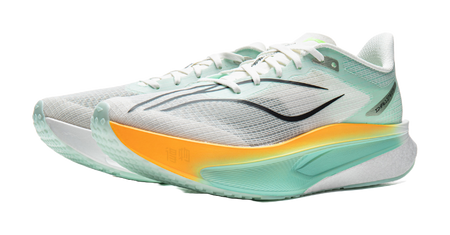 Li-Ning Feidian 6 Challenger "White Green" ARMW003-4 - Running Shoe Unisex White Green