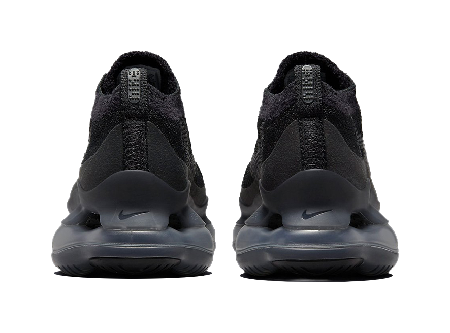 Nike Air Max Scorpion Flyknit Triple Black Womens  vjsneaker.com