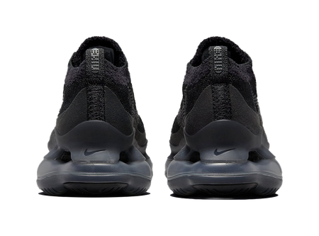 Nike Air Max Scorpion Flyknit Triple Black Womens  vjsneaker.com