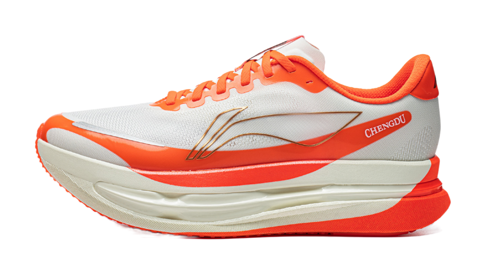 Li-Ning Red Hare 9 Ultra "Ivory/Fluorescent Melting Orange" ARPW057-7 - Running Shoe Unisex Orange