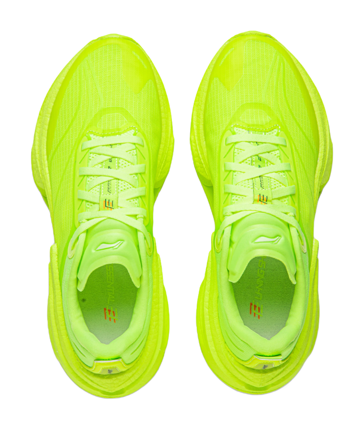 Li Ning Shadow 3 Essential TPU Low top Shot Rubber FoamThermoplastic ElastomerTPU Running Shoes Mens Neon Green  VJsneaker