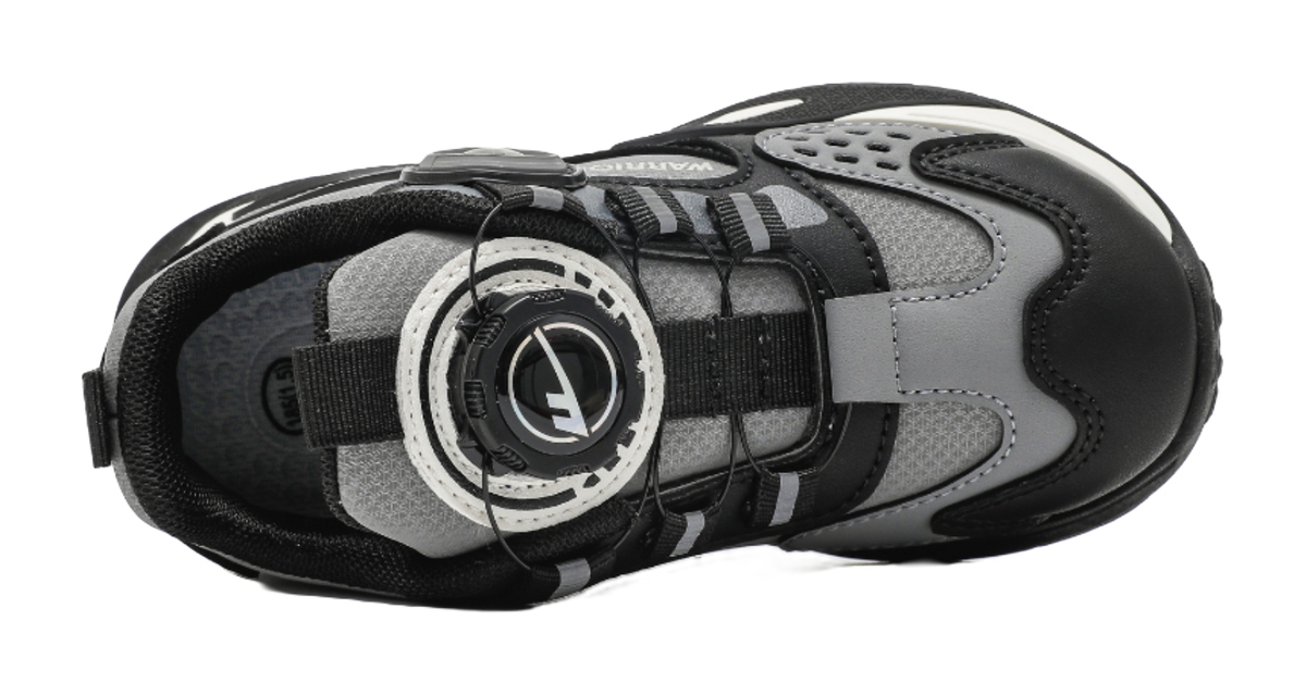 Warrior Warrior Boys' Sports Shoes Synthetic Leather Comfortable, Versatile, Lightweight, Shock Absorbed, Low cut Girls' Casual Shoes for Children  VJSNEAKER