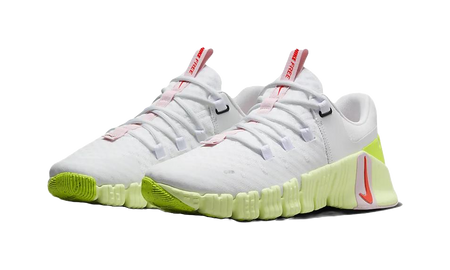 Nike Free Metcon 5 Barely Volt Pink Foam Womens  vjsneaker.com