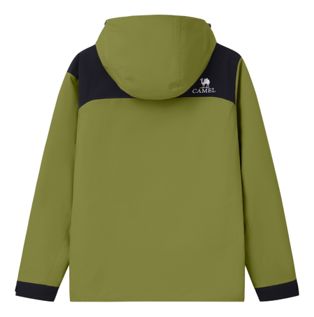 CAMEL All weather Windbreaker Jacket Mens  vjsneaker.com