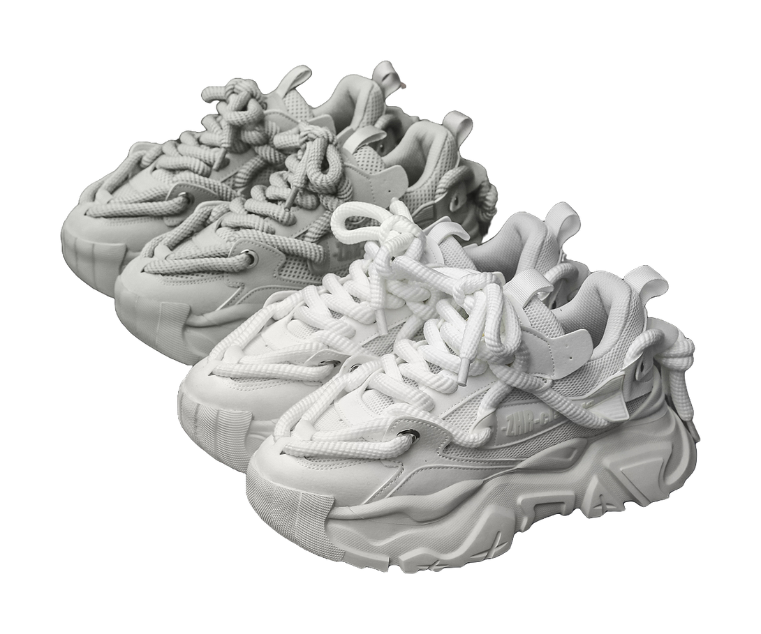 ZHR Abrasion Resistant, Breathable, Lightweight, Height Increasing Chunky Sneakers Unisex 