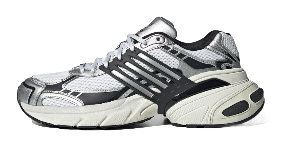 Adidas Adistar Xlg White Black Metallic Silver  vjsneaker.com