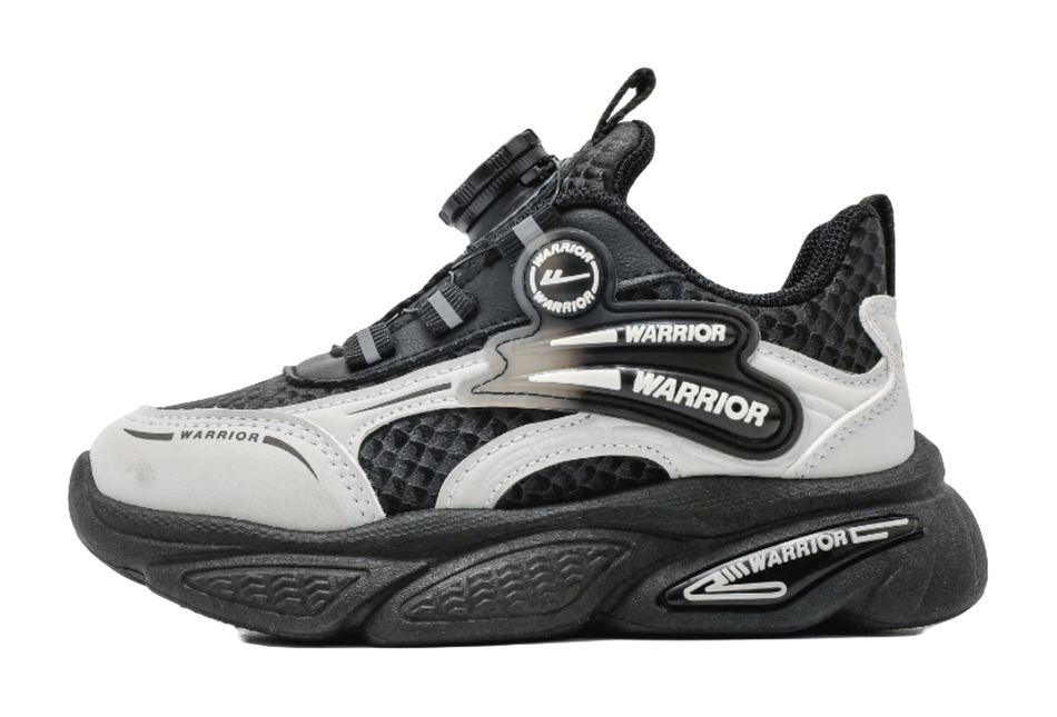 Warrior Warrior girls' sports shoes are lightweight, anti slip, shock-absorbing, wear-resistant, low cut, boys' casual shoes for children  VJSNEAKER